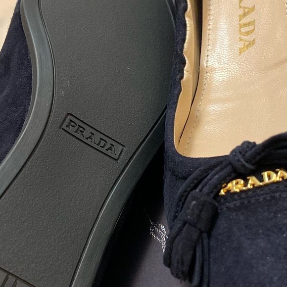1F890D - Prada Women’s Suede Ballet Flats - Picture 9 of 10